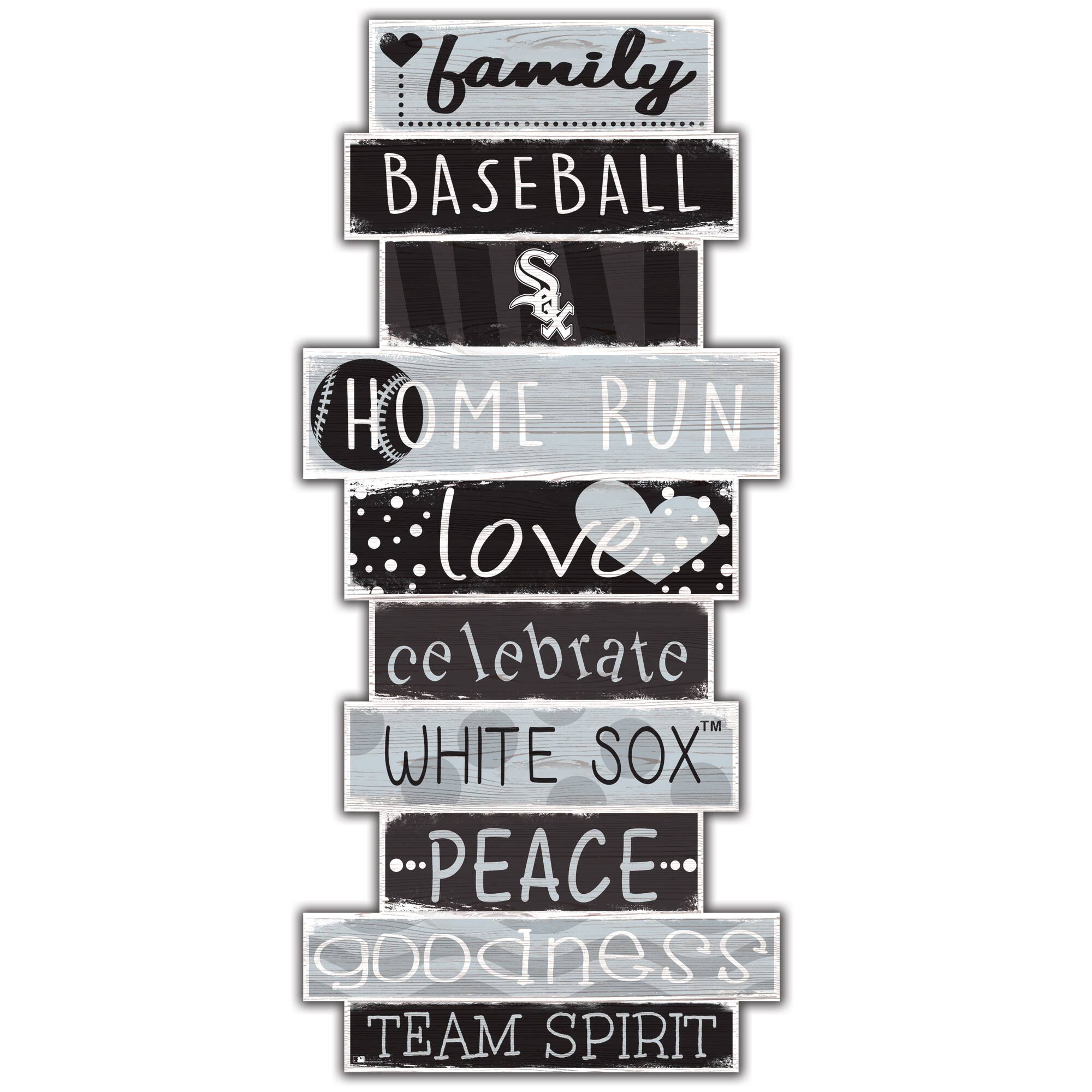 Chicago White Sox 5'' x 24'' Celebrations Stack Sign