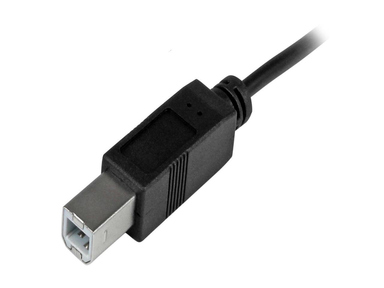 Alt View 2. StarTech.com - StarTech USB2CB2M 2m USB C to B Cable - USB 2.0 Printer Cable.