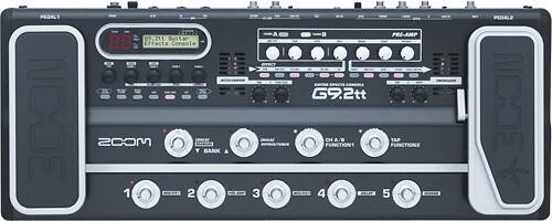 Front Standard. Zoom - Multi-Effects Processor with Expression Pedal for Most Electric Guitars.