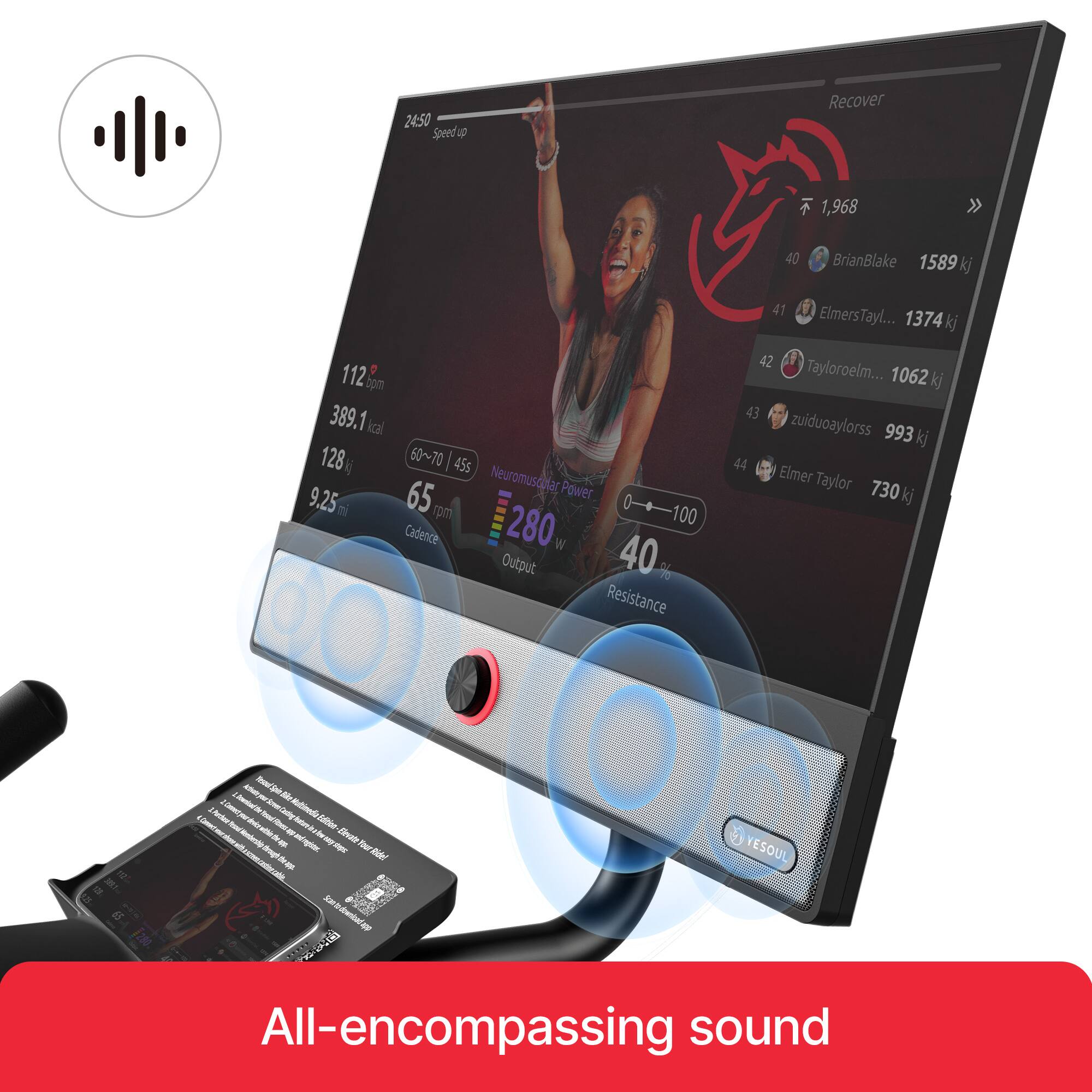 All-encompassing sound