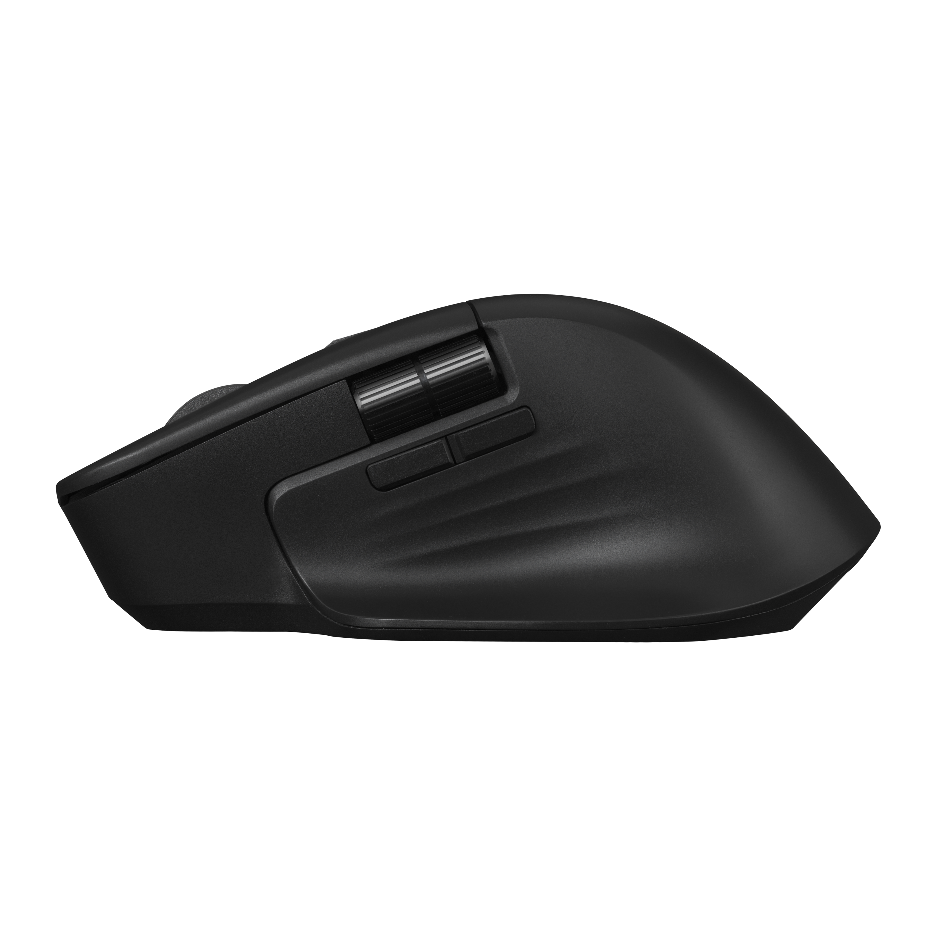 Alt View 10. ASUS - ProArt MD301 Optical Ergonomic Mouse with Hot-Swappable Switches and SmartShift Scroll Wheel - Black.