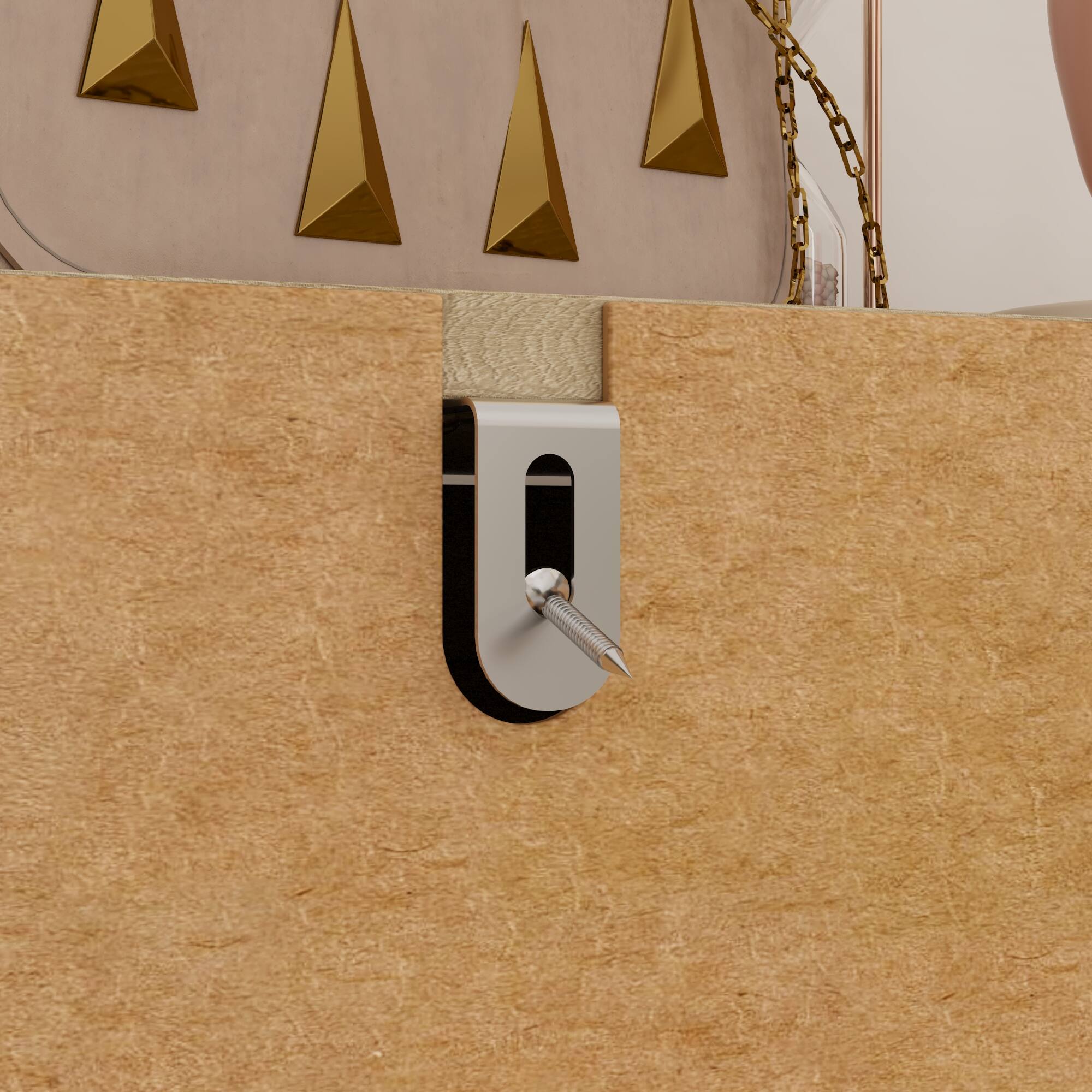 Alt View 7. FUFU & GAGA - FUFU&GAGA 5 - Drawer Vertical Dresser with Anti - Tip & Rattan Accents - Wooden.