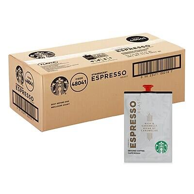 CFLAVIA U 42041 ESPRESSO  
4hOW NSPREsso h 7 STARBUCKS+ 23471 00218  
CODE ESPRESSO ROAST O 50 48041  
ROAST ESPRESSO BICH & CARAMELLY  
BICHE ET CARAMELISE  
GROUND COFFEE CAPE