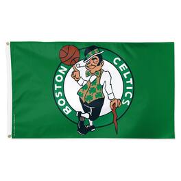 WinCraft - Boston Celtics 3' x 5' Single-Sided Deluxe Secondary Team Logo Flag - Multicolor