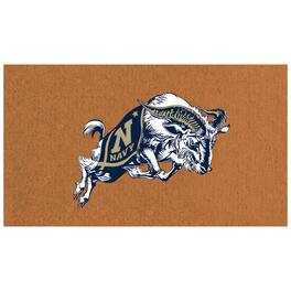 Evergreen Enterprises - Navy Midshipmen 28" x 16" Logo Turf Mat - Multicolor