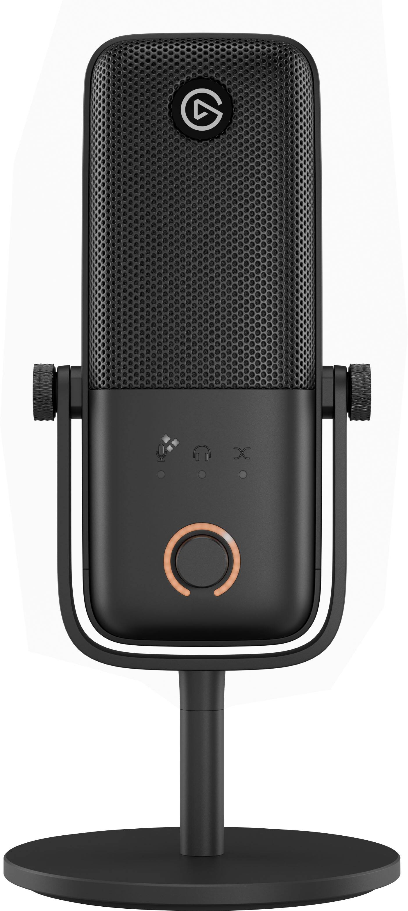 Angle. Elgato - Wave:3 MK.2 – USB Condenser Microphone for Streaming & Podcasting w/Wave FX Processor - Works on PC and Mac.