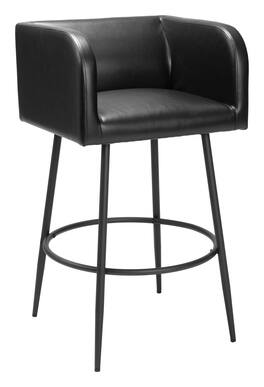 Hivvago - Horbat Barstool (Set of 2) - Black
