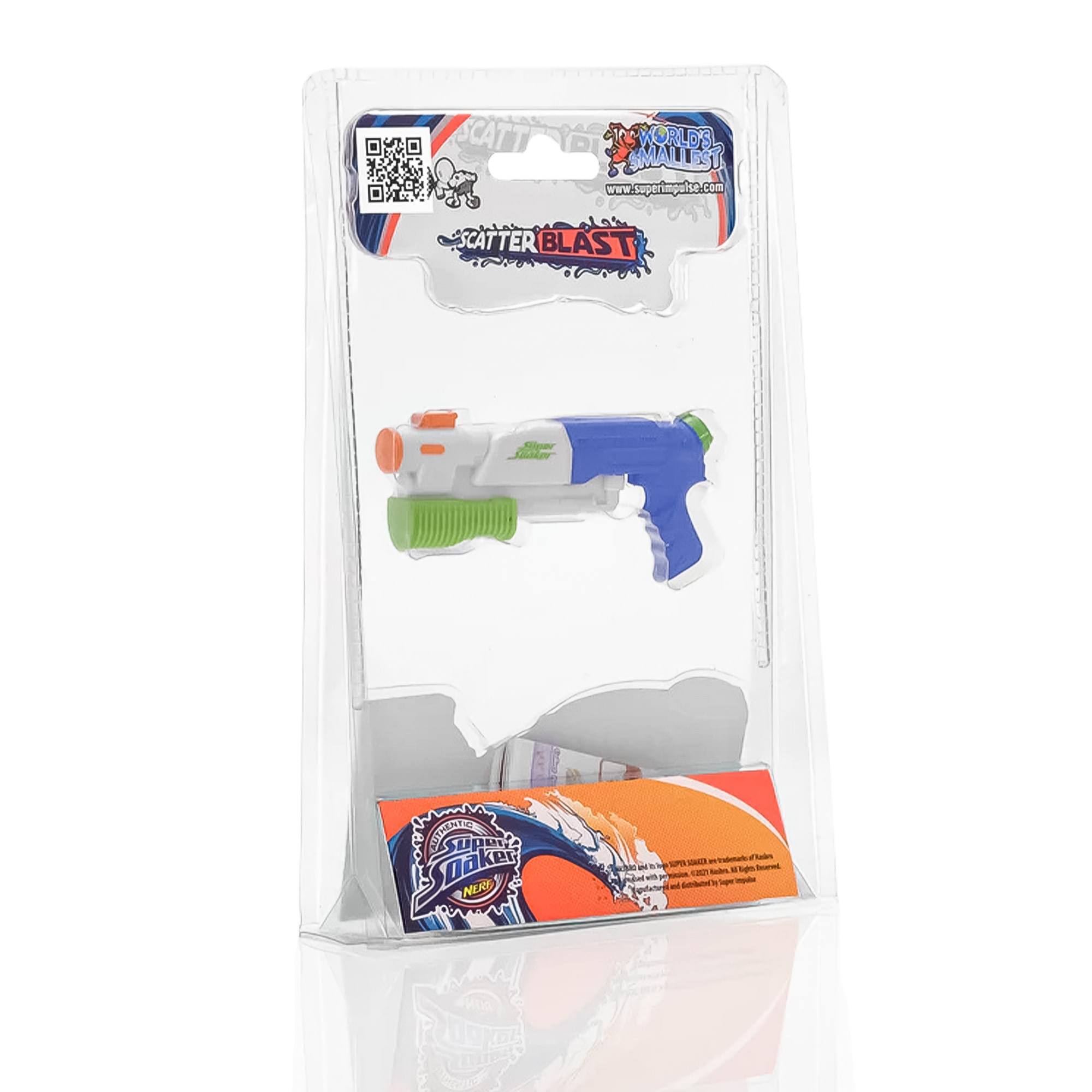 SCATTER BLAST  
THE WORLD'S SMALLEST  
www.superimpossible.com  
SUPER IMPOSSIBLE  
NERF  
DART BLASTER