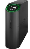 1500VA, 120V APC Back-UPS Pro Gaming with Pure Sinewave, RGB Reactor Circle, 3 USB, 10 outlets (4 surge) - Black - Front_Zoom
