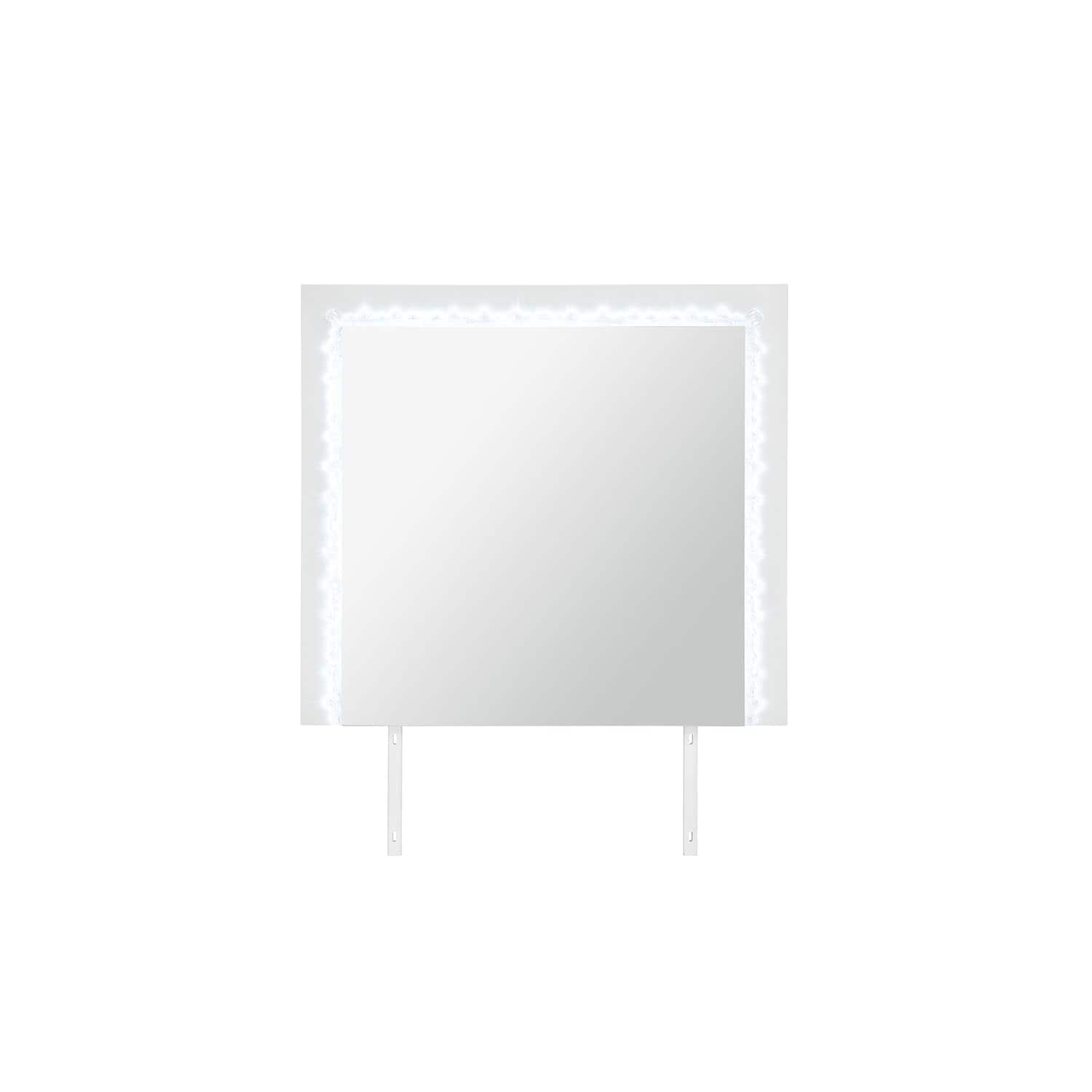 Global Furniture USA - Naomi Marble Mirror With Led - Silver price history on PriceWatchPro