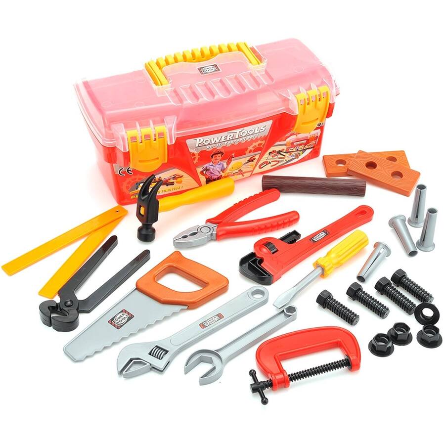 JuzToys Pretend Play for Toddlers 3 5, STEM 26pcs Tool Set Toy for Kids ...