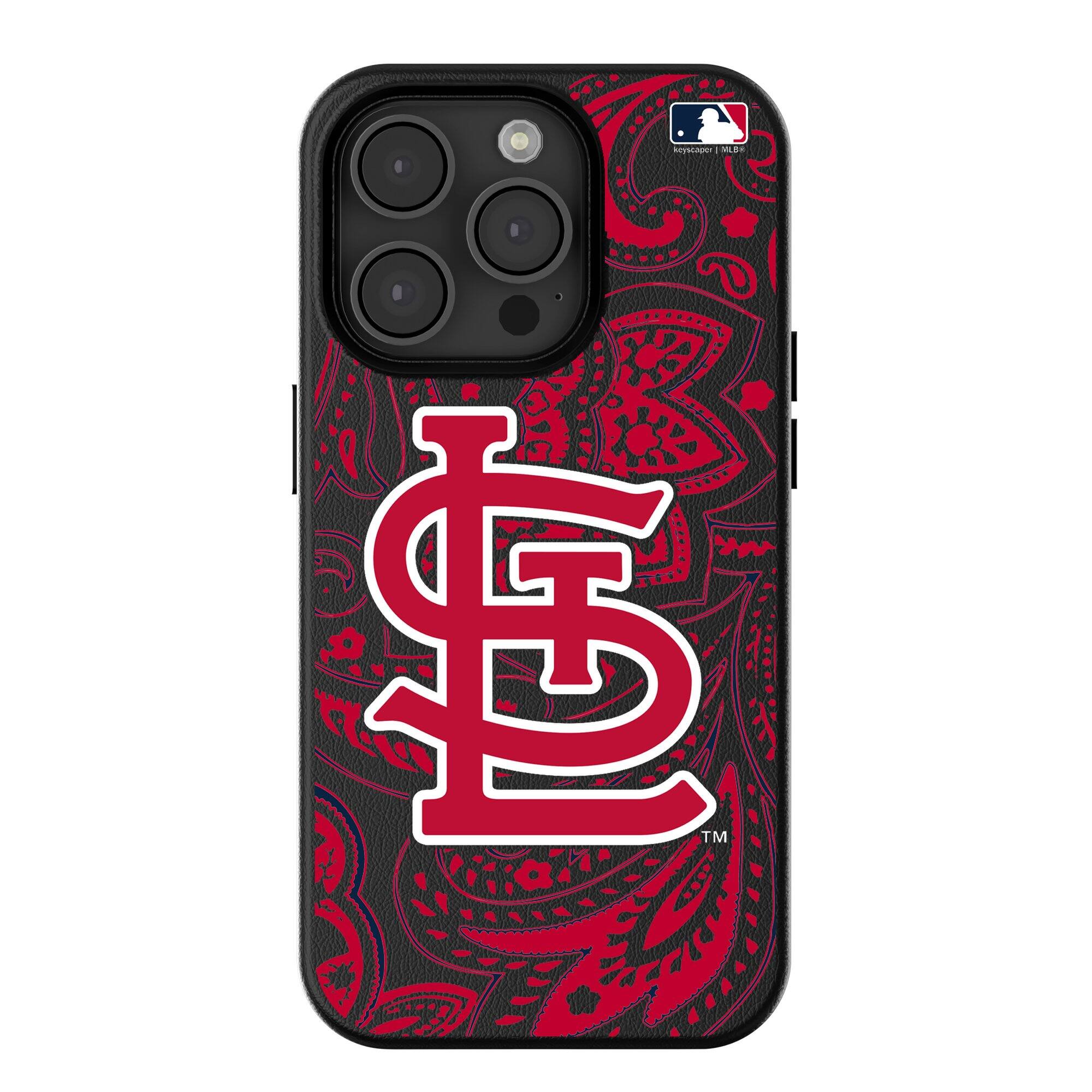 Keyscaper - MLB - St. Louis Cardinals - Paisley iPhone Magnetic Bump Case - 16 Plus - Black price history on PriceWatchPro