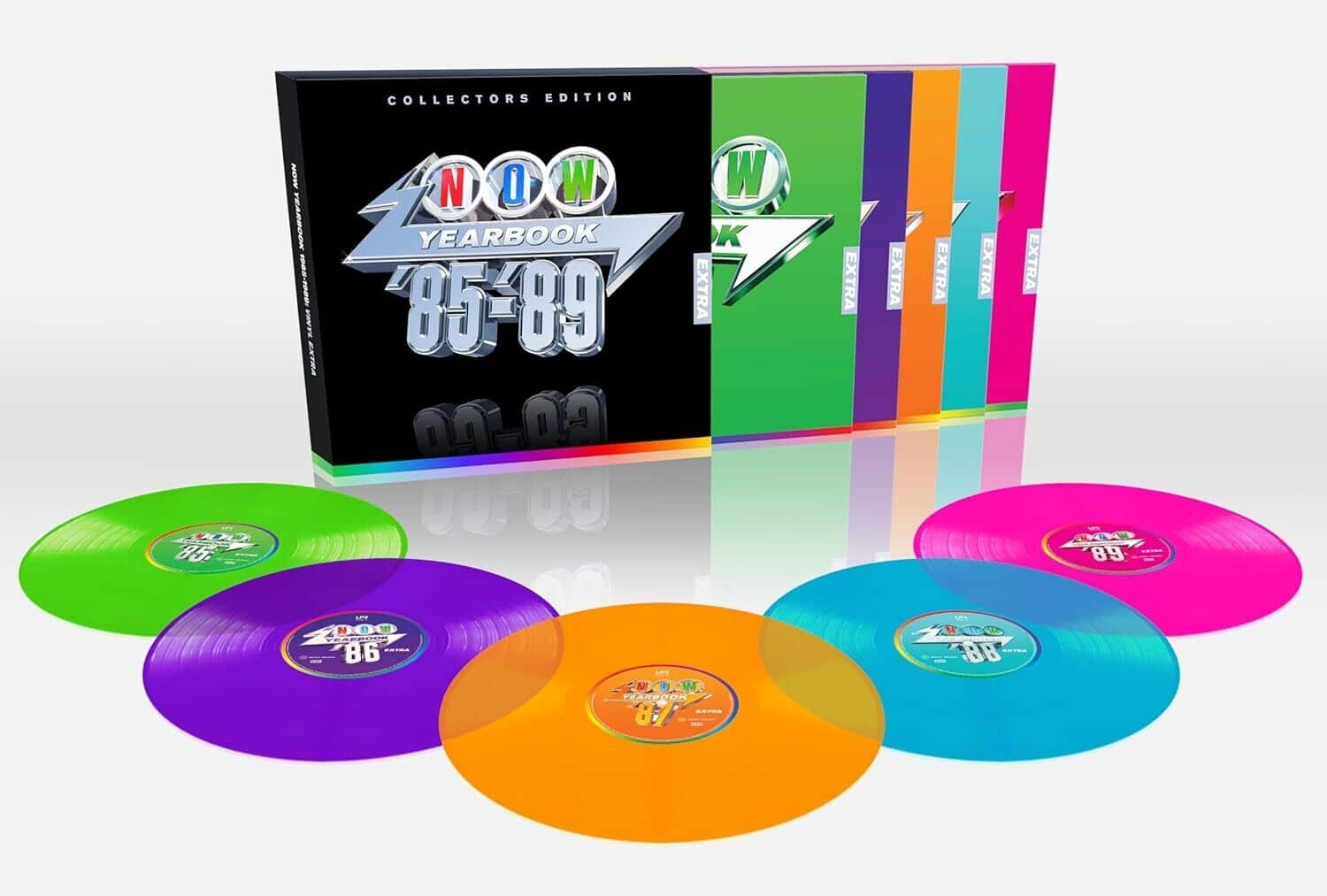 Various Artists - Now Yearbook 1985-1989: Vinyl Extra / Various - Limited Green, Purple, Orange & - VINYL LP price history on PriceWatchPro