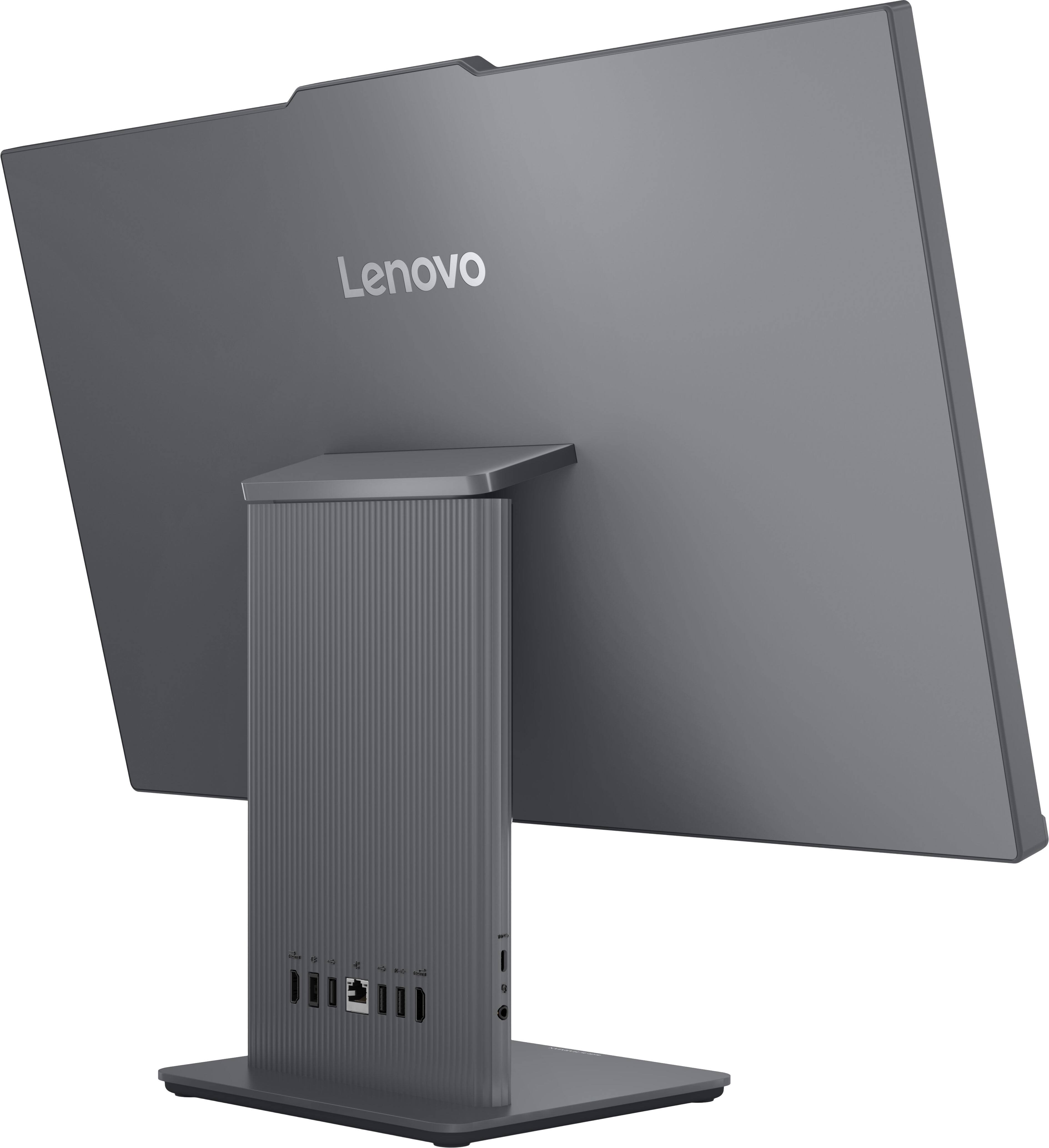 Alt View 13. Lenovo - IdeaCentre AIO 27" FHD IPS LCD Touch-Screen All-In-One - Ryzen AI 5 330 2026 - 16GB Memory - 512GB Storage - Luna Grey.