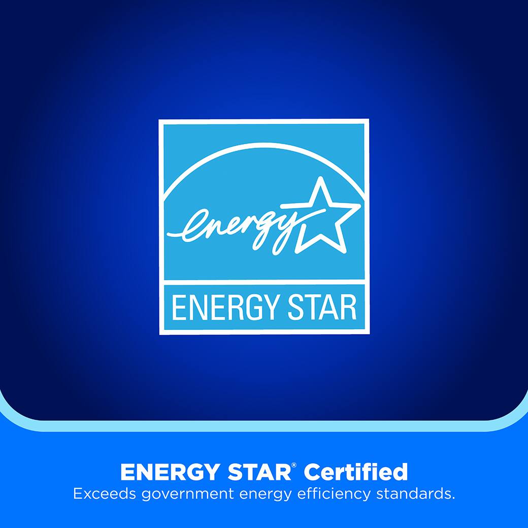energyt

ENERGY STAR

ENERGY STAR® Certified
Exceeds government energy efficiency standards.