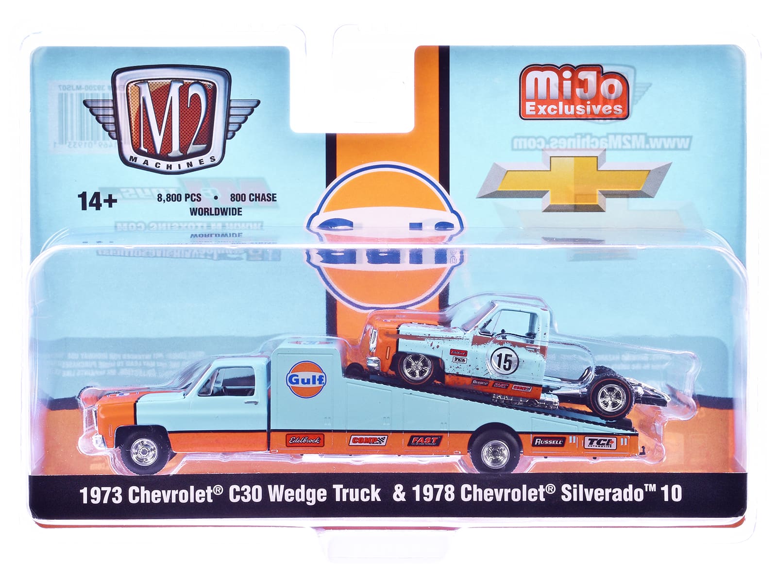 M2 Machines 1/64 Diecast 1973 Chevy C30 & 1978 Silverado 10