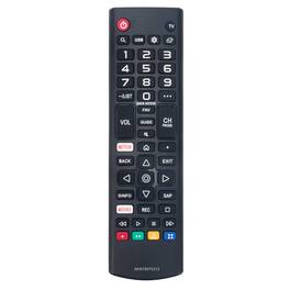WINFLIKE - AKB75675313 Replacement Remote Fit for LG LED TV sub Remote AKB75675304 - Black