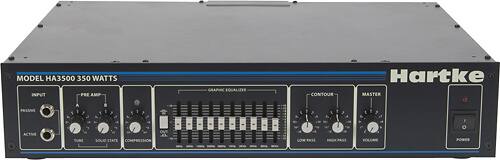 Front. Nokia - 350W Bass Guitar Amplifier Head - Black.