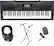Front Standard. Casio - Portable Keyboard with 61 Standard-Size Touch-Sensitive Keys.