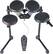 Front Standard. Ion Audio - Drum Rocker Core Drum Set for PlayStation 2 and 3 - Black.