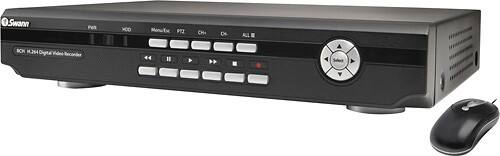 Angle Standard. Swann - 8-Channel DVR8-2500 Security Recorder with Internet Viewing.
