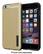 Front. Incipio - DualPro SHINE Case for Apple® iPhone® 6 Plus and 6s Plus - Gold/Black.