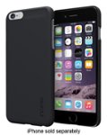 Front Zoom. Incipio - feather Case for Apple iPhone 6 Plus - Black.