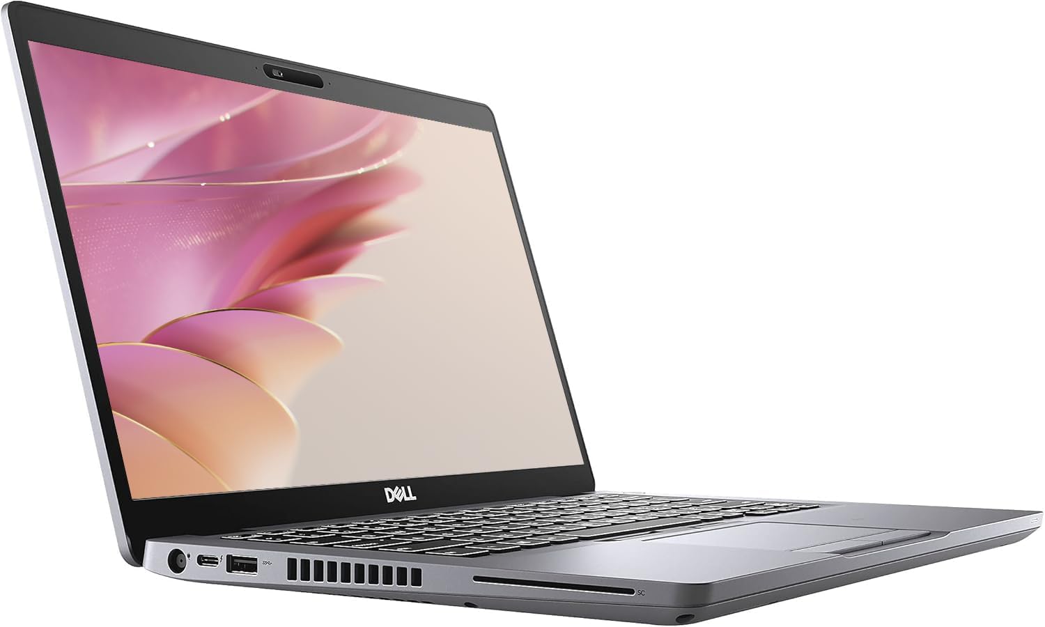 Back. Dell - Dell Latitude 5410 14'' FHD Laptop, Intel Core i5-10310U 4.4GHz, 16GB DDR4 RAM, 512GB SSD, HDMI, Webcam, Win11 Pro - Silver.