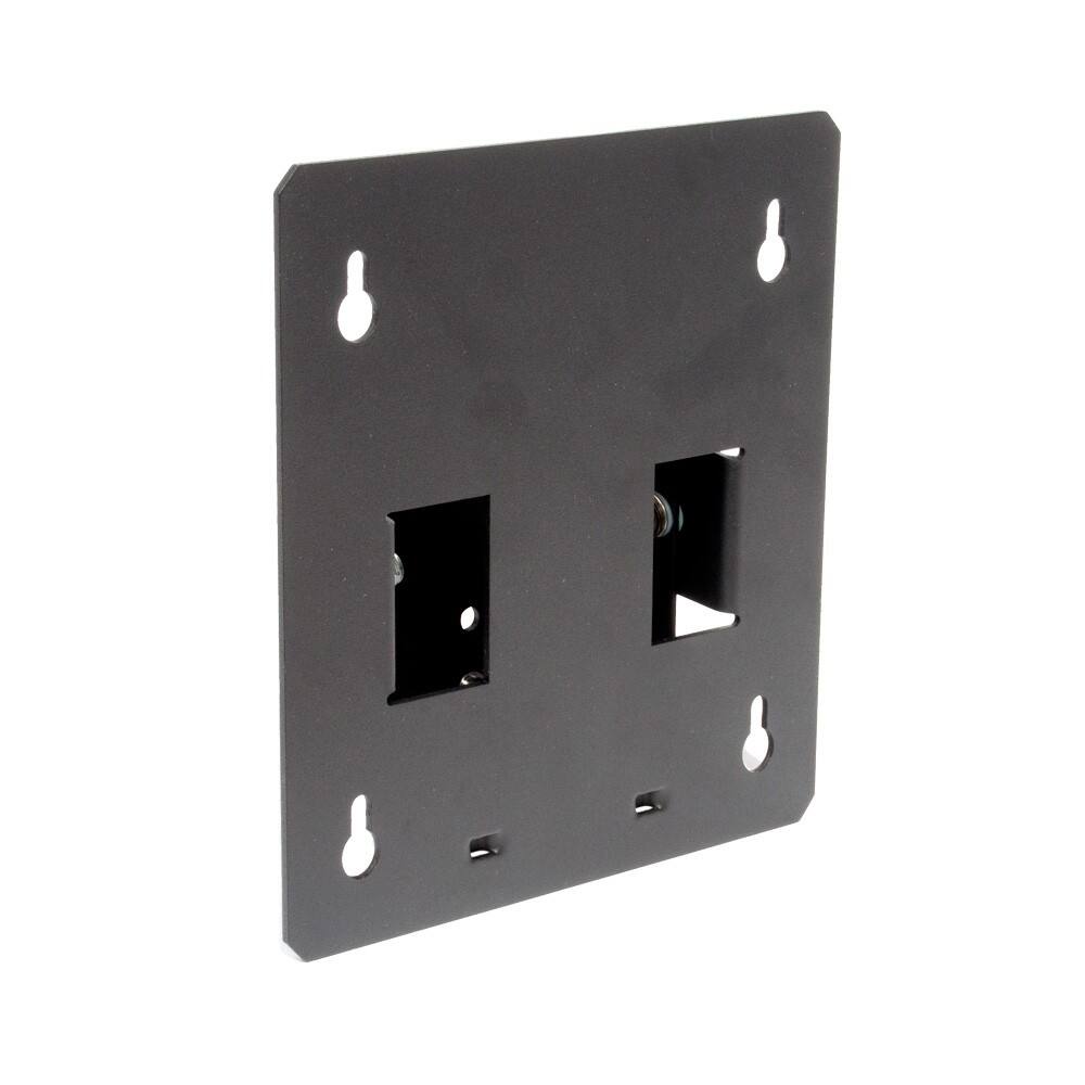 Alt View 2. RackSolutions - RackSolutions Universal Monitor Wall Mount with Tilt (VESA-D Mounting Holes) - Black.