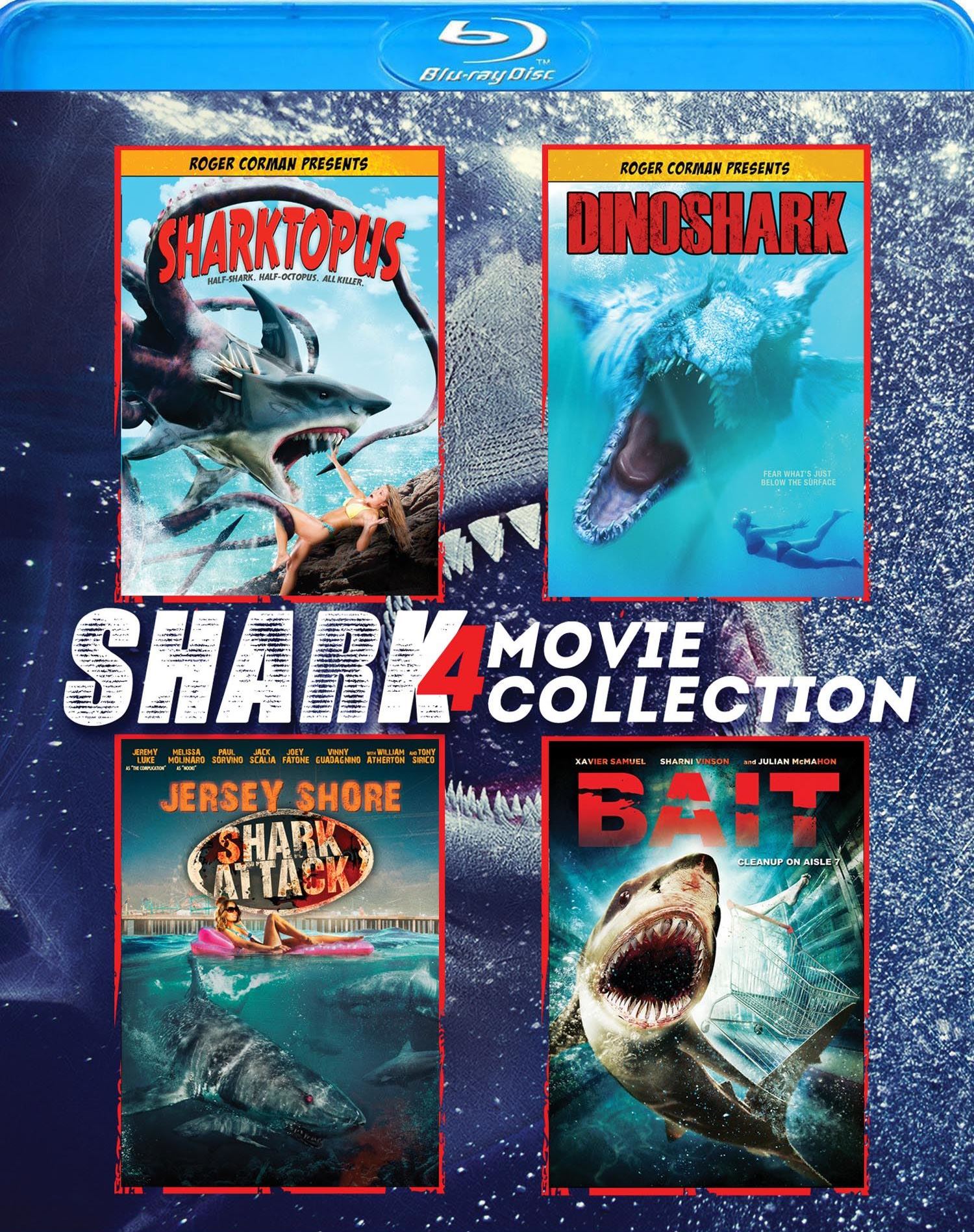 Best Buy: Shark 4 Movie Collection [4 Discs] [Blu-ray]