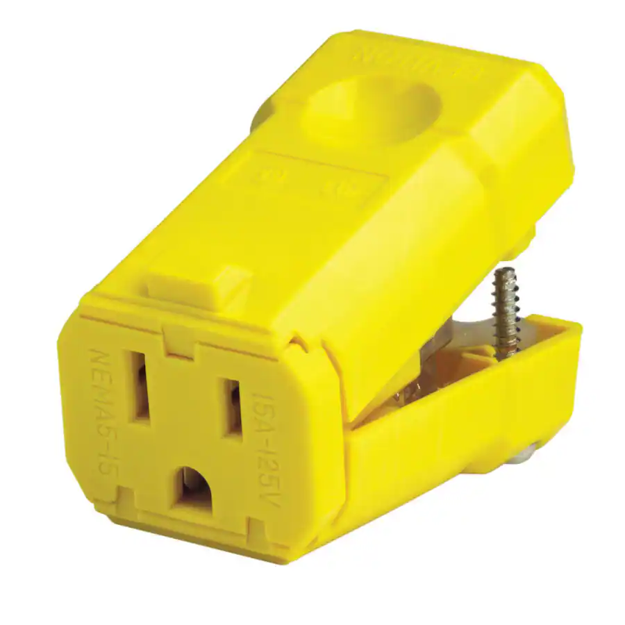 Leviton Cord Connector 1 pk Yellow EJD3823374 - Best Buy