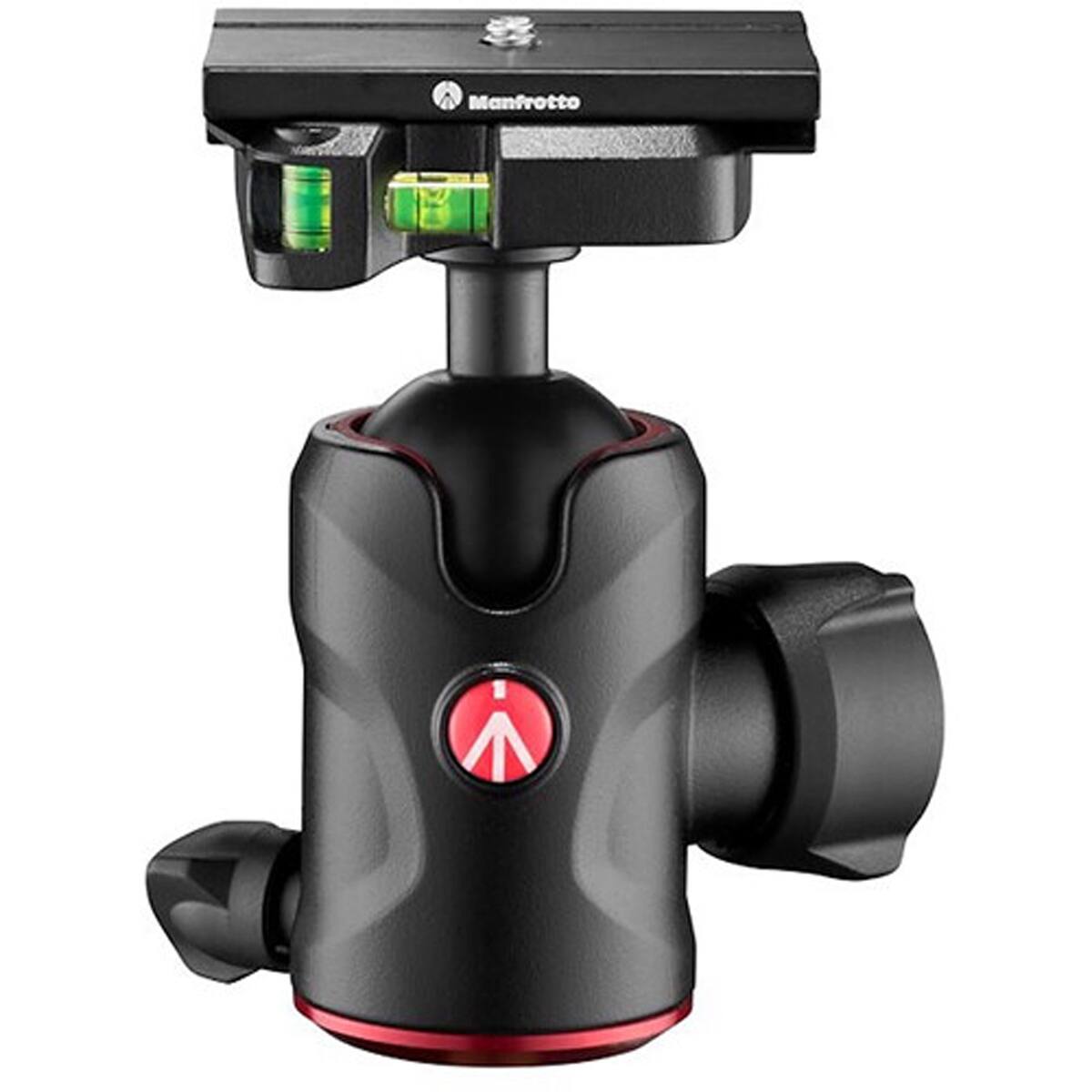 Alt View 2. Manfrotto - Manfrotto 496 Center Ball Head with Q6 Arca-Type QR Plate  Top Lock.