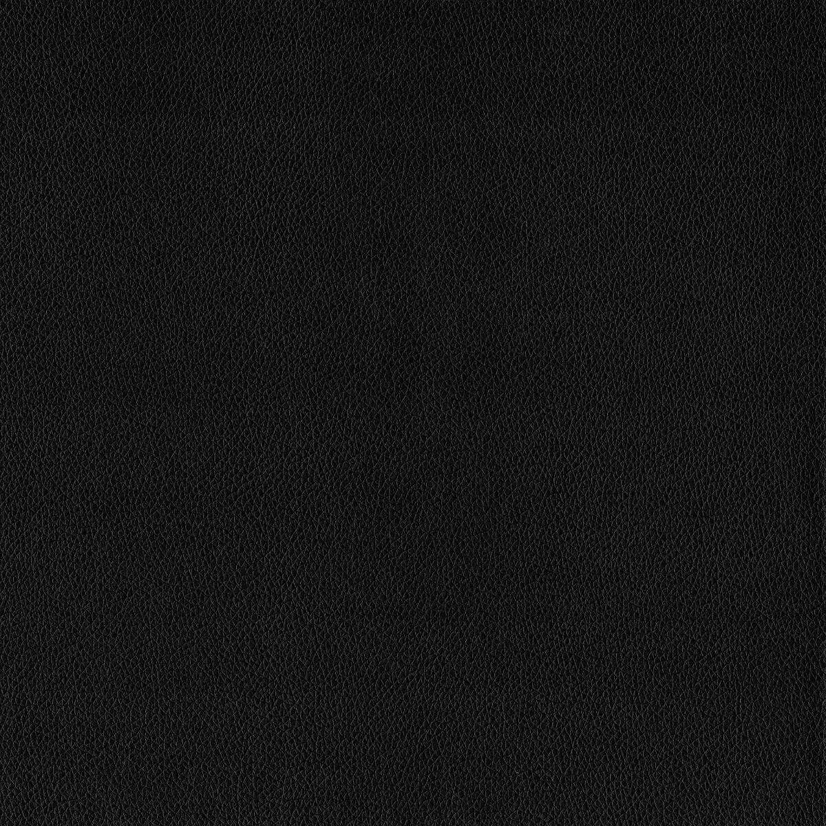 Alt View 5. Loheer - Loheer Black Faux Leather Nightstand with Two Drawers and Silver-Tone Pulls - Black.