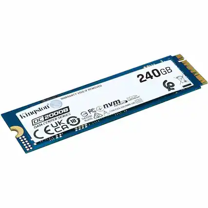 240GB
Kingston DC2000B
Data Center Series
PCIe NVMe
100%
Warranty Void If Removed
ICES-3(B)/NMB-3(B)
CAN ICES-3010003
RoHS
FC
D43254
DC CENTER
UK
CA
CE