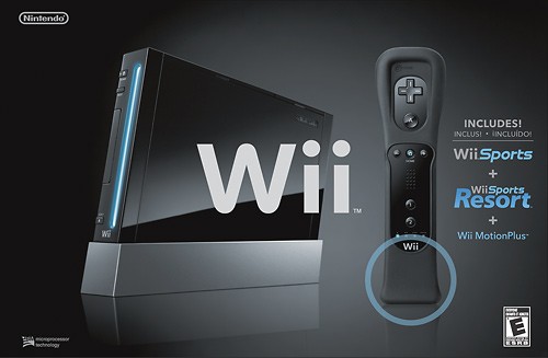 Best Buy: Nintendo Nintendo Wii Console (Black) with Wii Sports Resort  RVLSKRP2