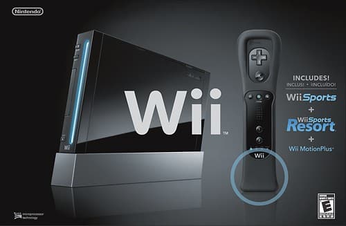 nintendo wii sports console