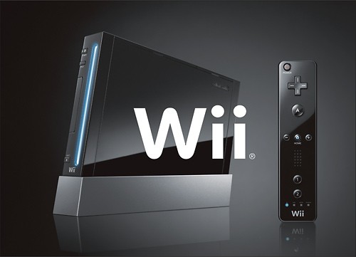 Nintendo Wii Console Black with Wii Sports and Wii Sports Resort