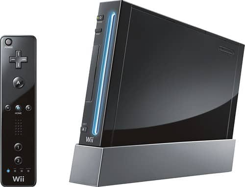 Best Buy: Nintendo Nintendo Wii Console (Black) with Wii Sports