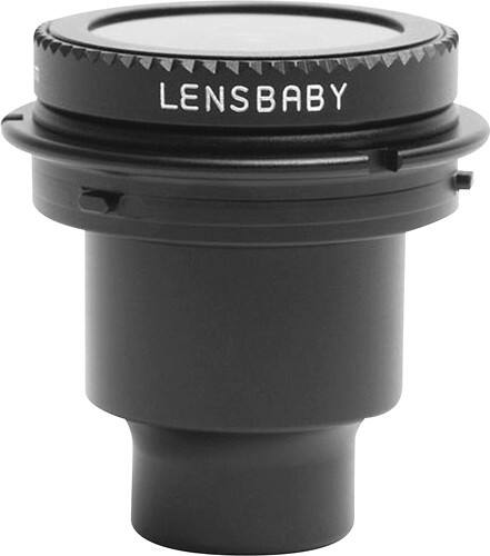 Front Standard. Lensbaby - Fish-Eye Optic.