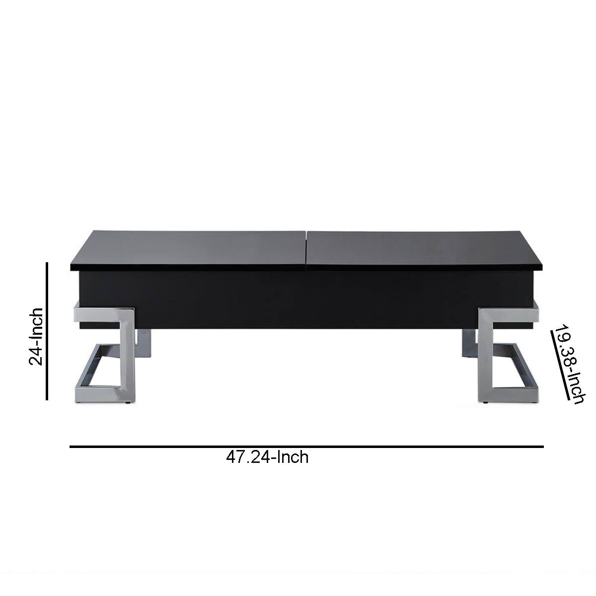 24-Inch  
47.24-Inch  
19.38-Inch