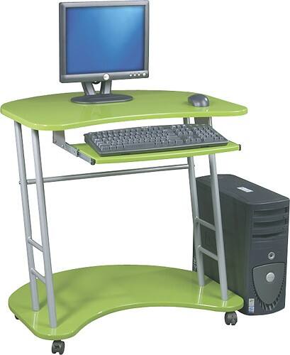 Front Standard. Office Star Furniture - Kool Kolors Computer Desk - Sour Apple Green.