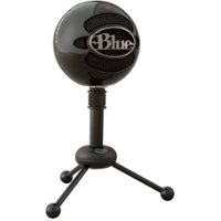 Blue Snowball Wired Cardioid and Omnidirectional Condenser USB Vocal Microphone