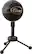 Front. Blue Microphones - Snowball Wired Cardioid and Omnidirectional Condenser USB Vocal Microphone - Black.