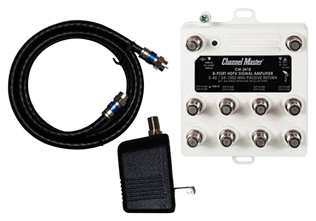 Customer Reviews Channel Master Ultra Mini 8Port Coaxial Amplifier