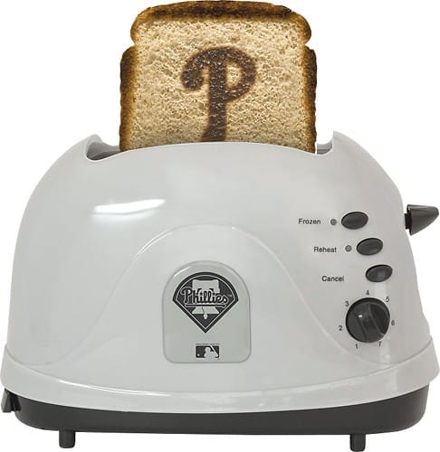 Best Buy: Pangea Brands ProToast Philadelphia Phillies 2-Slice Toaster ...