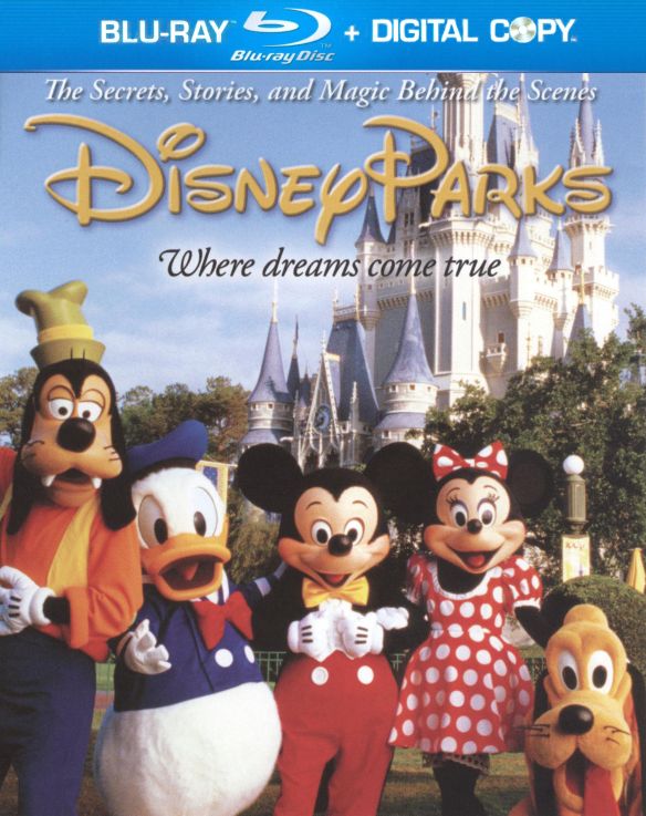 Disney Parks: The Secrets, Stories, Magic Behind the Scenes [Includes Digital Copy] [Blu-ray/DVD]