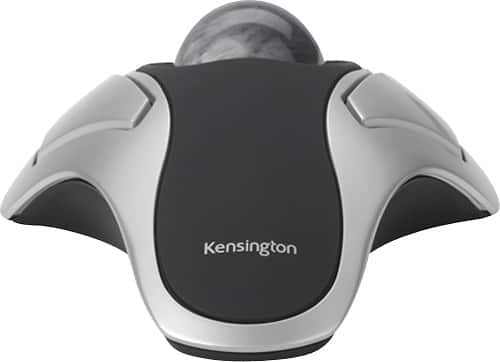 Front. Kensington - Orbit Trackball Mouse - Silver/Graphite/Black.