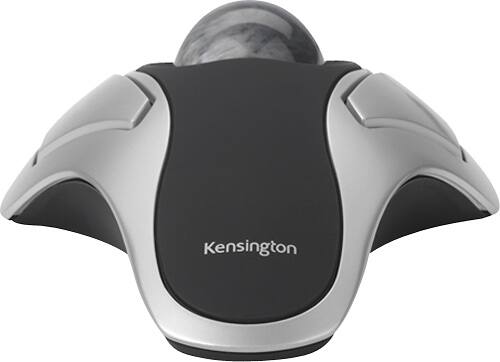 Front. Kensington - Orbit Trackball Mouse - Silver/Graphite/Black.