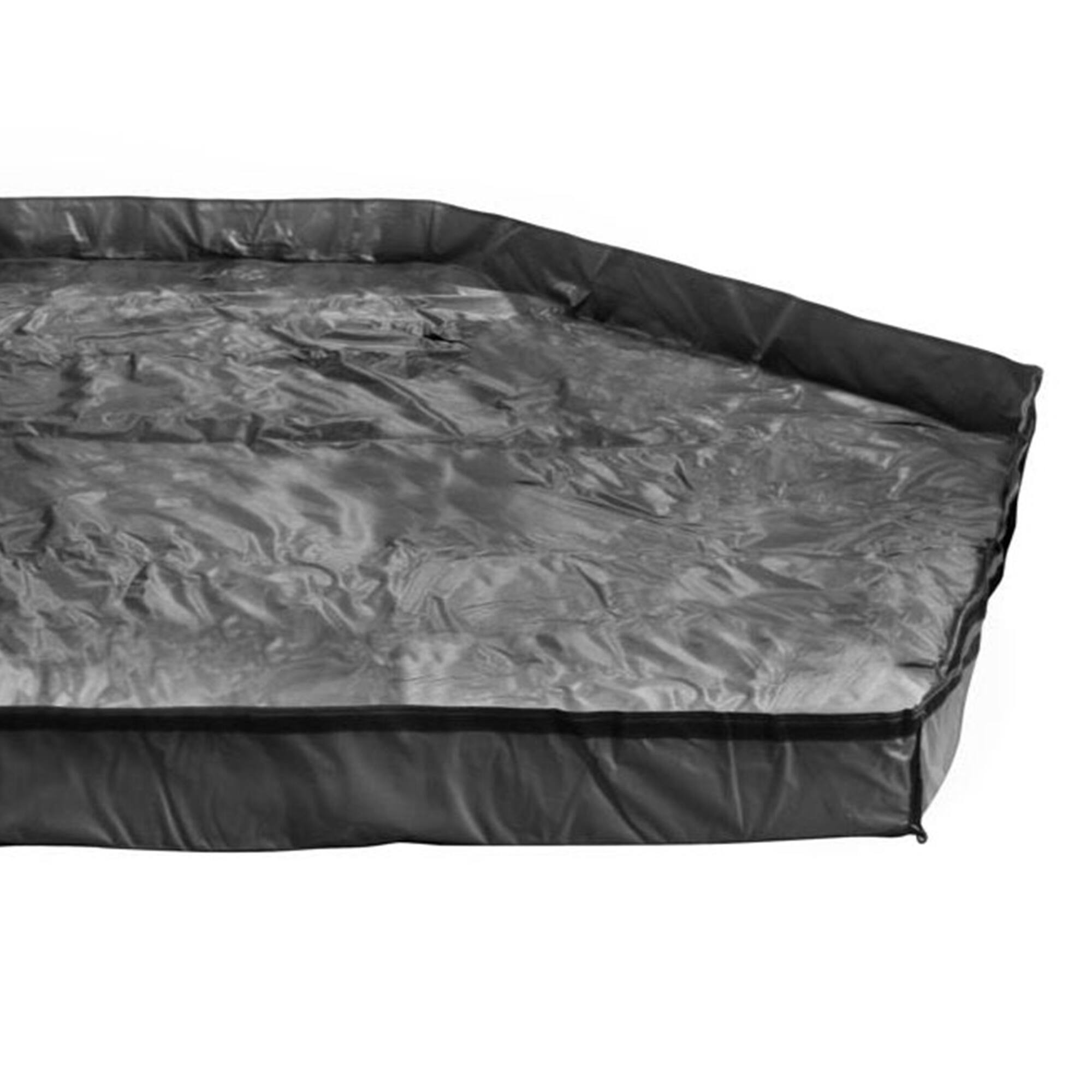 Alt View 7. Clam - CLAM 150"x150" Quick-Set Floor Tarp Mat for Pavilion Camper Shelter, Floor Only - Gray.
