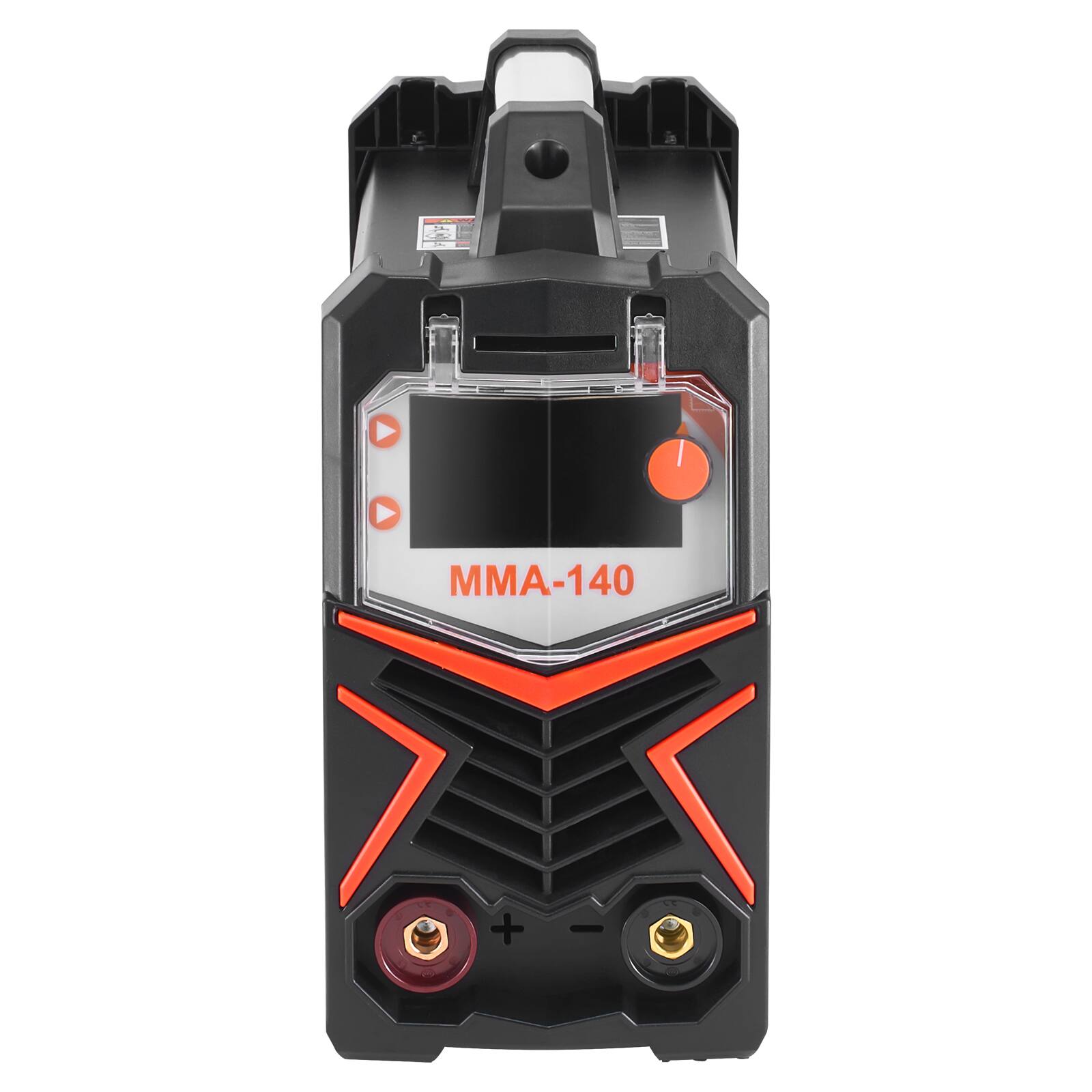 Alt View 5. VEVOR - MMA Welder, 140A 4-in-1 Welding Machine - MMA (Stick)/DC Pulse MMA/DC Pulse TIG/Lift TIG - Orange;Black.
